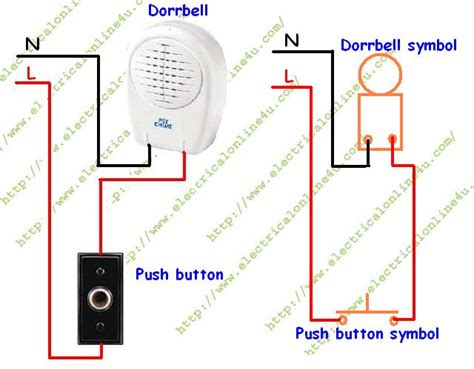 how to install metal electrical box bell door|white wire for doorbell installation.